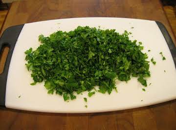 Freezing Parsley or Herbs