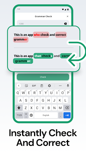 Screenshot Grammar Check by AI Writing