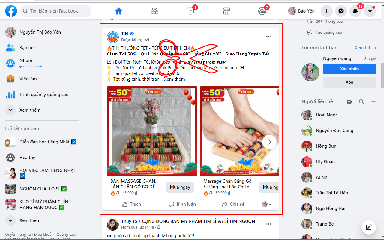 Remove Facebook Ad,Suggested Page&Post Preview image 1