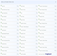 Hotel Shree Sai menu 2