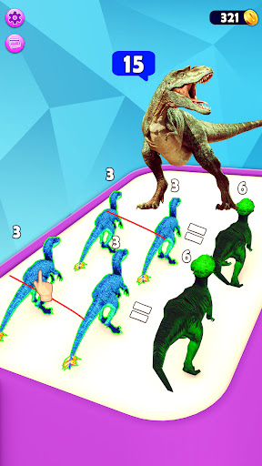 Screenshot Dinosaur Merge Battle Fight