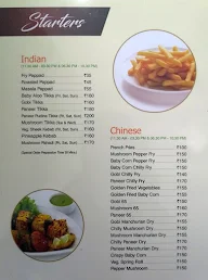 Namma Veedu Vasanta Bhavan menu 1