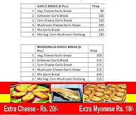 Pizza House menu 1