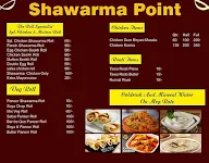 Faruk Shawarma Point menu 2