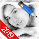 Cover Image of Download Pencil Sketch (Black and White drawings) 1.0 APK