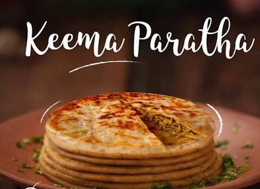 2 Chicken Keema Paratha with Raita