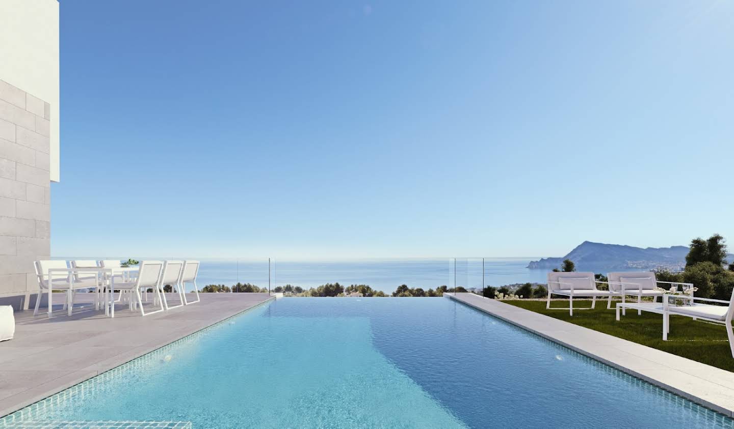 Villa with terrace Altea