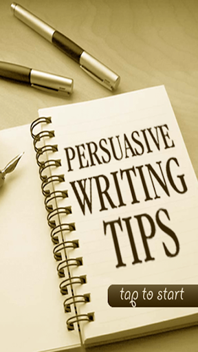 Persuasive Writing Tips