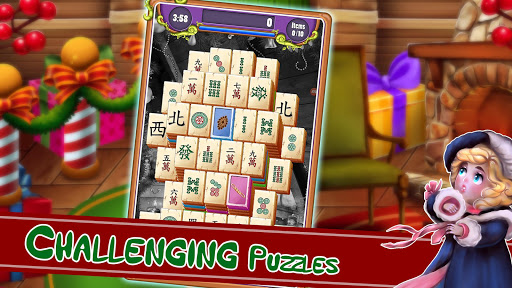 Christmas Mahjong Solitaire: Holiday Fun screenshots 5