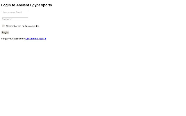 Ancient Egypt Sports chrome extension