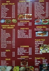 Himalayan Dhaba menu 2