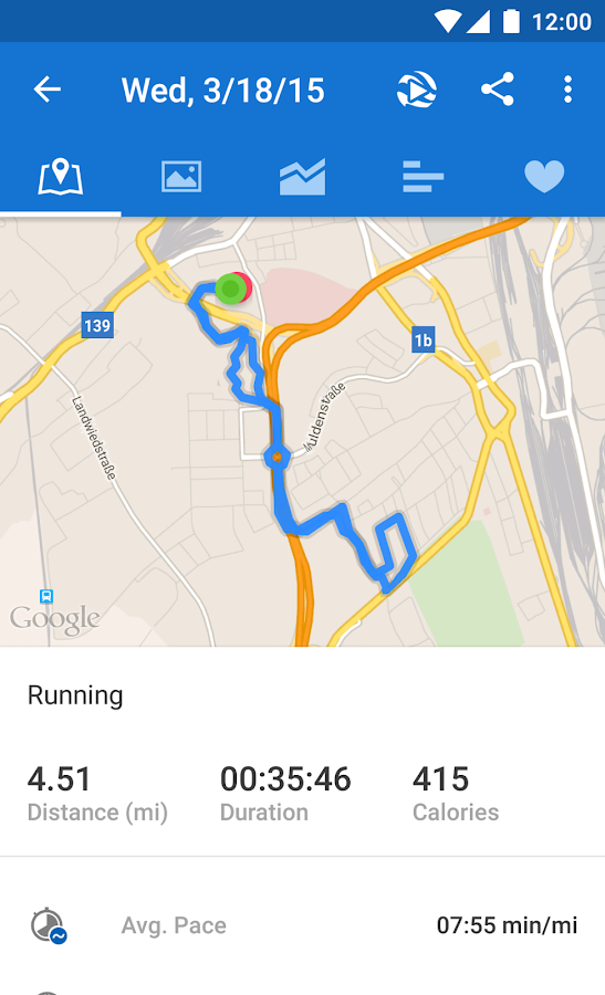    Runtastic PRO Running, Fitness- screenshot  