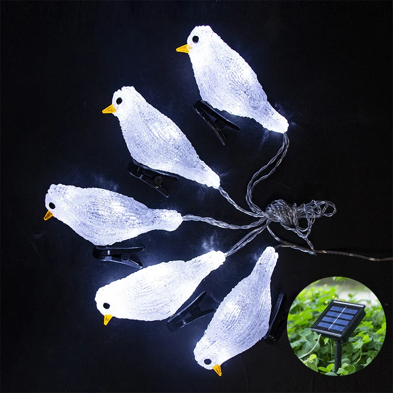 Lampe solaire LED pour pelouse Little Bird
