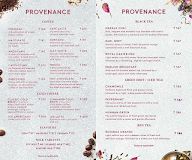 Provenance menu 2