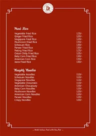 Gokul Veg menu 4