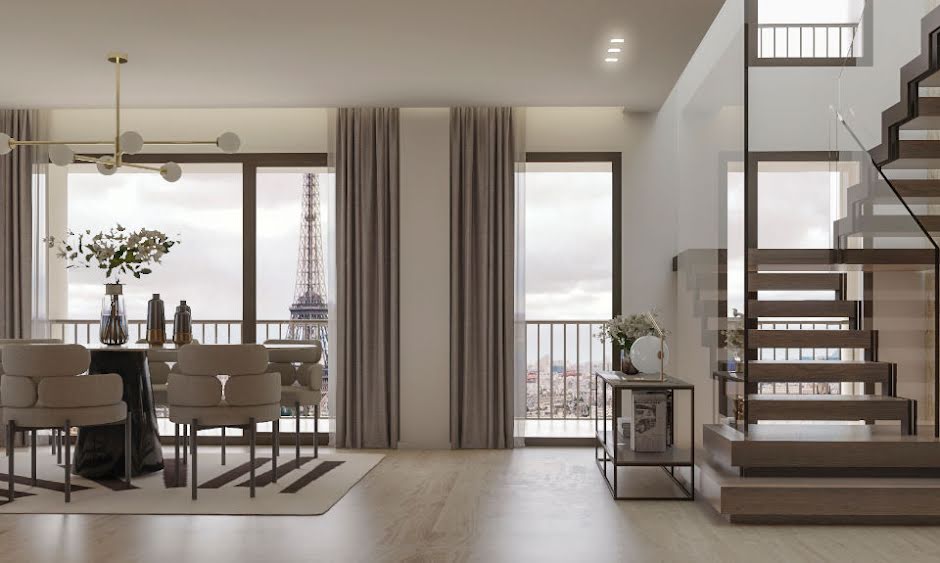 Vente appartement 2 pièces 72.1 m² à Paris 15ème (75015), 945 000 €