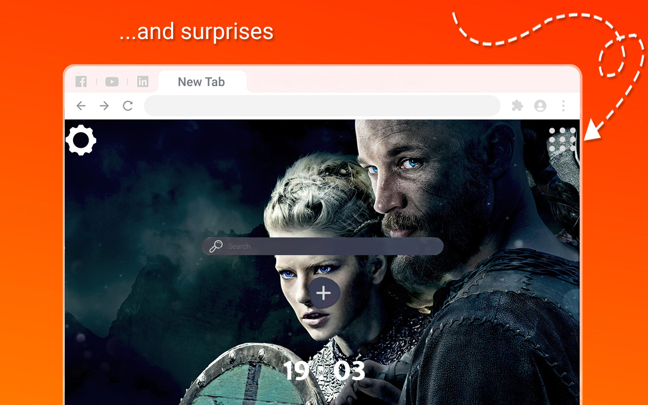 Vikings New Tab Preview image 11