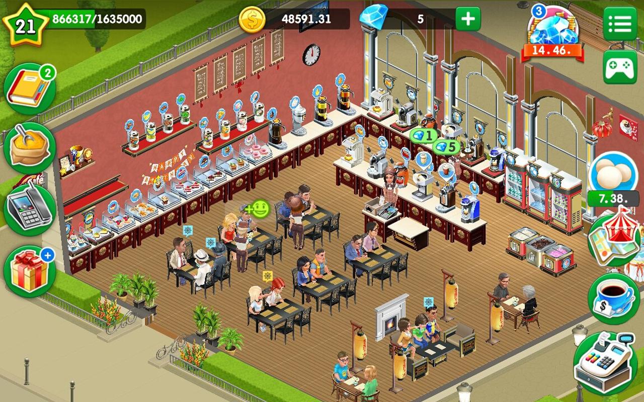 My Cafe Recipes Stories World Cooking Game Android.