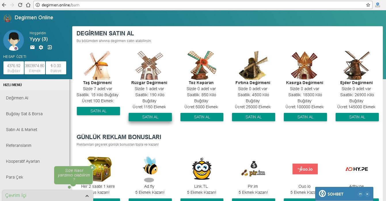 degirmen online Screen 3