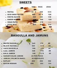 Aggarwal Sweets India menu 5