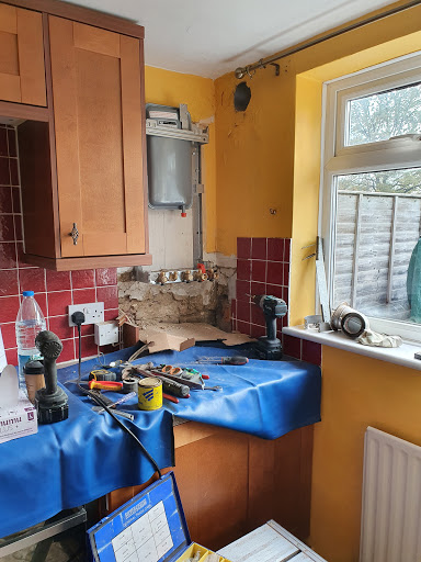 Boiler jig installed 