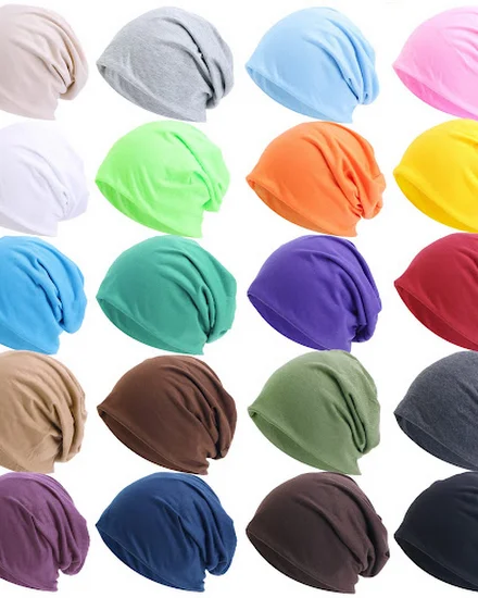 Winter Bonnet Hat For Men's Women Fashion Warm Solid Colo... - 1