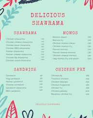 Delicious Shawarma menu 1