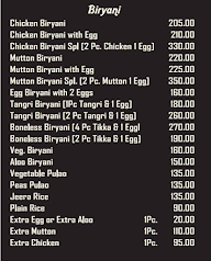 Haji Shaheb Only menu 1