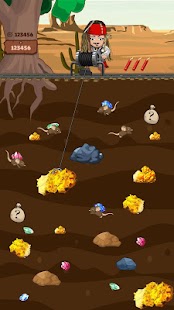 Dao vang, gold miner 1.7 APK + Мод (Unlimited money) за Android