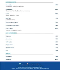 The Brasserie (Hilton Mumbai International Airport) menu 2