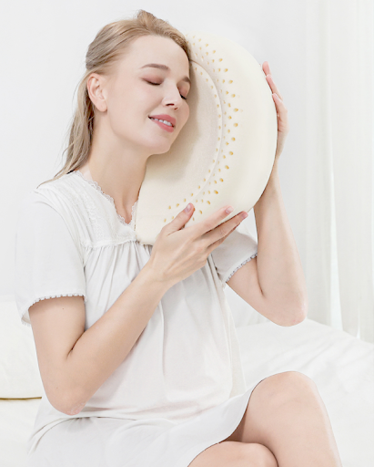 Title 6, Latex Pregnant Womens Sleeping Pillow Supports...