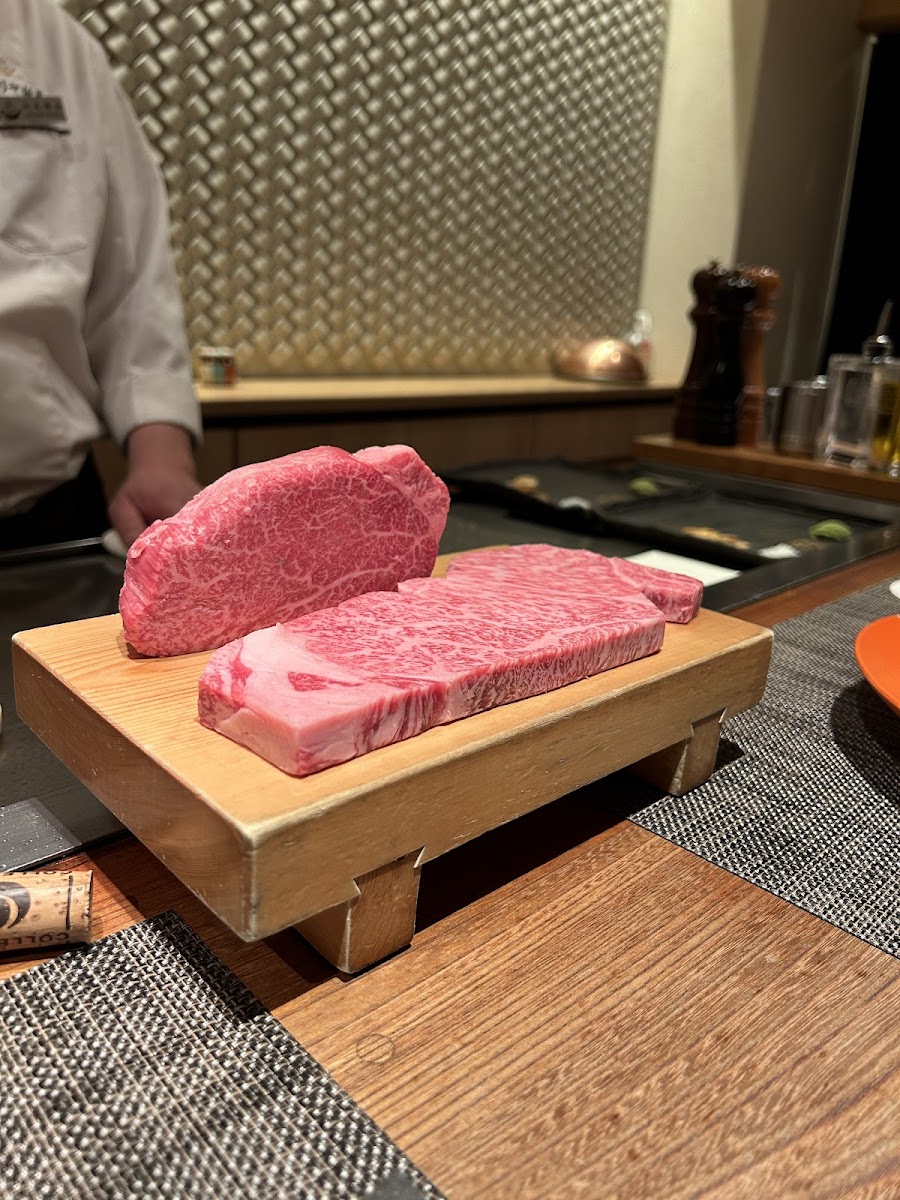 Gluten-Free at Kobe Beef Steak Mouriya Gion