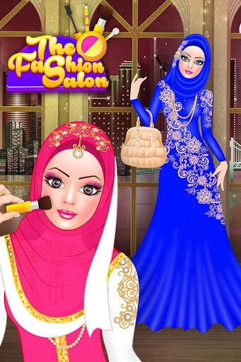 Hijab Doll Fashion Salon Dress Up Game screenshots 2