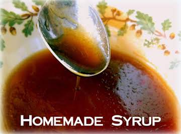 Homemade Syrup