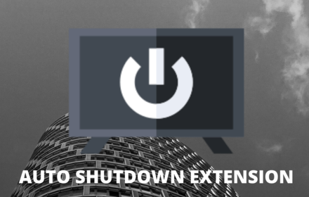 Auto Shutdown Extension Preview image 0