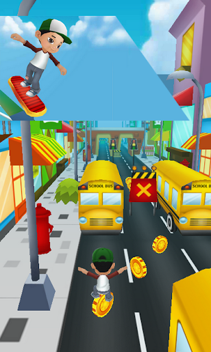 SuperKid Skater Subway town