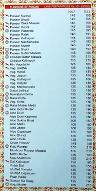 Adarsh Annapoorna menu 2