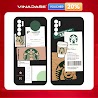 Ốp Lưng Vina Case Vsmart Joy 3/Joy 4/Bee 3/...Silicone Tpu Dẻo Đen Viền Bảo Vệ Camera In Hình Starbucks.