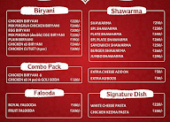Namma Veetu Biriyani menu 1
