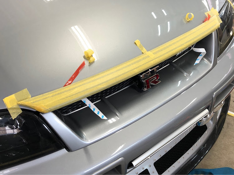 スカイライン GT-RのDIY・スカイラインGTR BCNR33・スカイライン・フードトップモールに関するカスタム事例の投稿画像7枚目