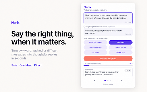 Nerix screenshot 1
