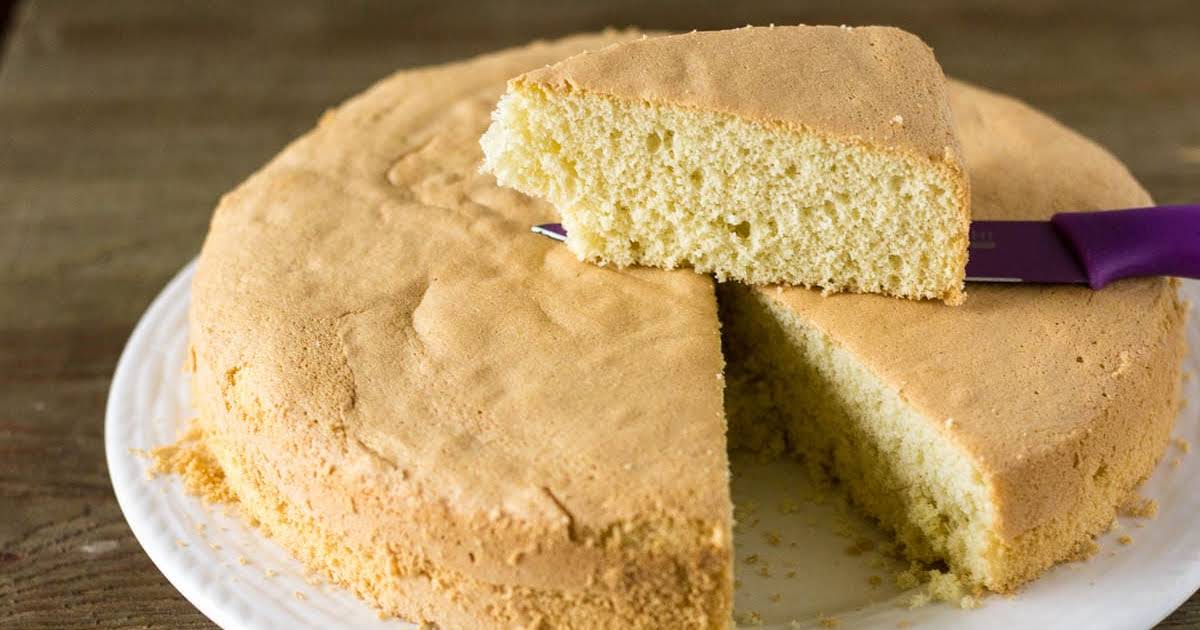 simple sponge cake recipe no butter