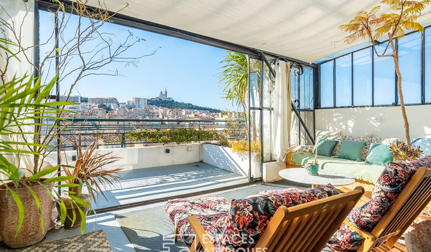 Apartment with terrace Marseille 6th