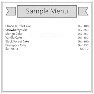 Truffle Cake Shop menu 1