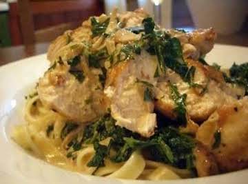 Chicken Florentine Style