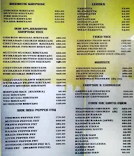 Shalimar menu 2