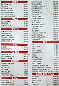 NR's Nandini Sudha menu 2