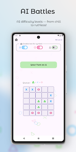 Screenshot Tic-Tac-Toe 3 Player: X-O-D