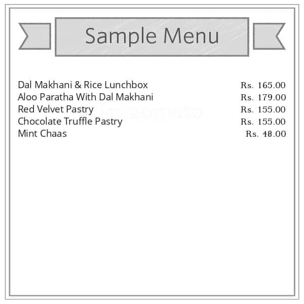 Navratri Meals by LunchBox menu 