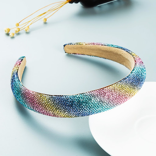 Title 2, Vintage Baroque Gypsophila Rhinestone Hair Hoop...